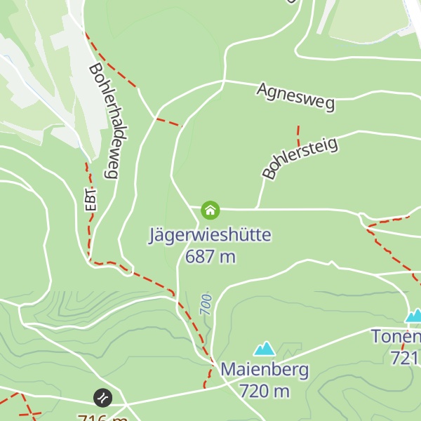 Map of Jägerwieshütte