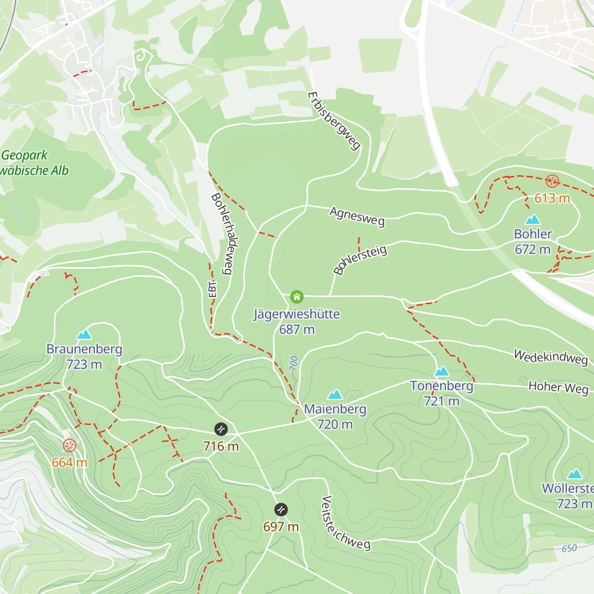 Jägerwieshütte map