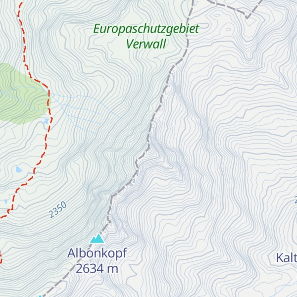 Map of Stubner Albonakopf