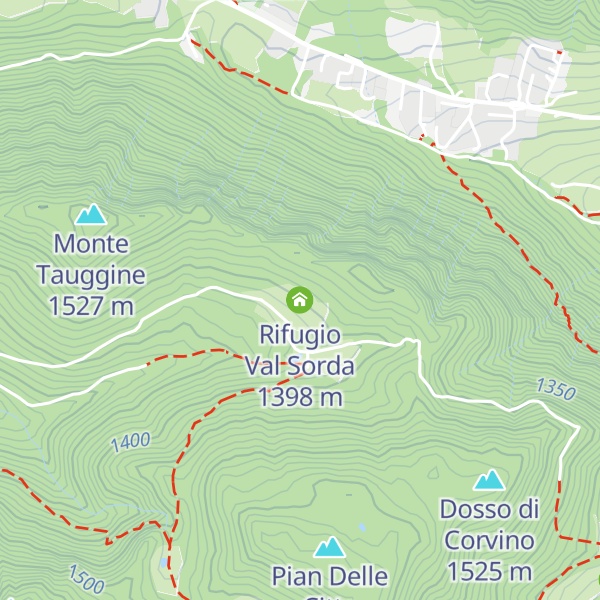 Map of Rifugio Val Sorda