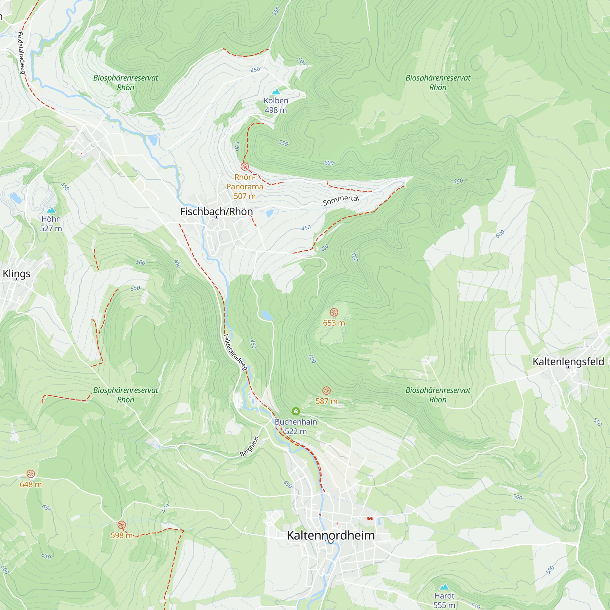 Fischbacher Hütte map