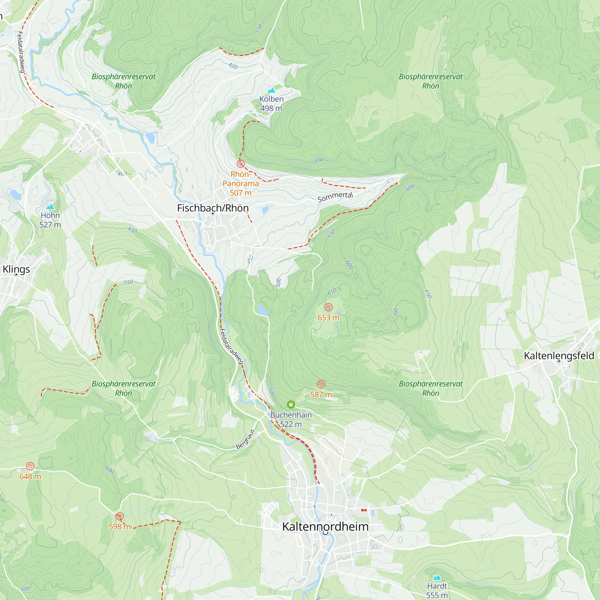Fischbacher Hütte map