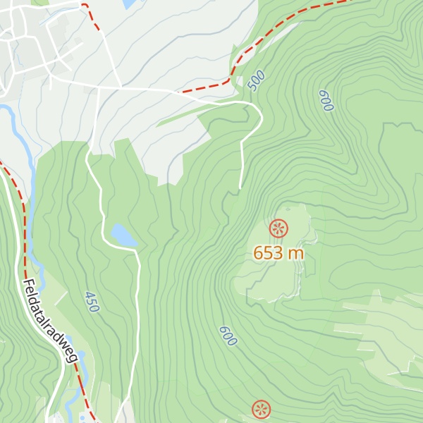 Map of Fischbacher Hütte