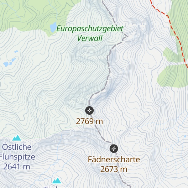 Map of Schrottenkopf