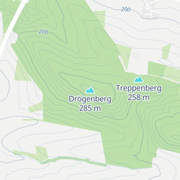 Map of Drögenberg
