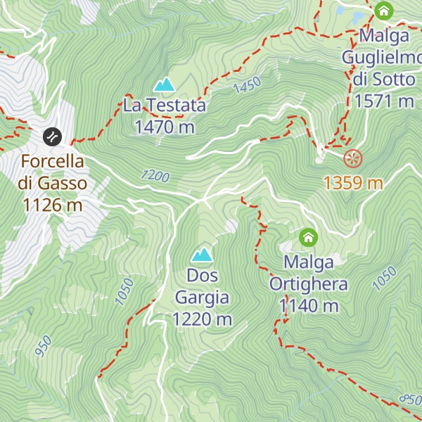 Map of Rifugio Croce Di Marone