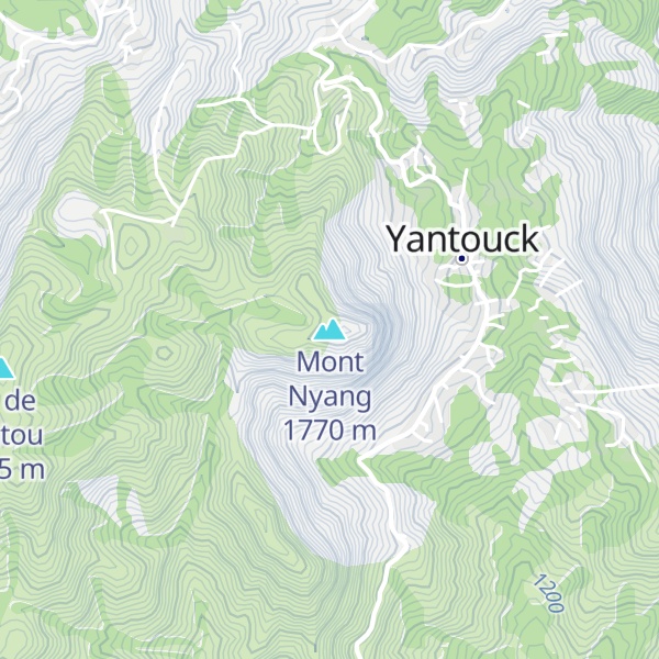 Map of Mont Nyang