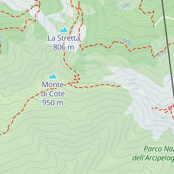 Map of La Tavola