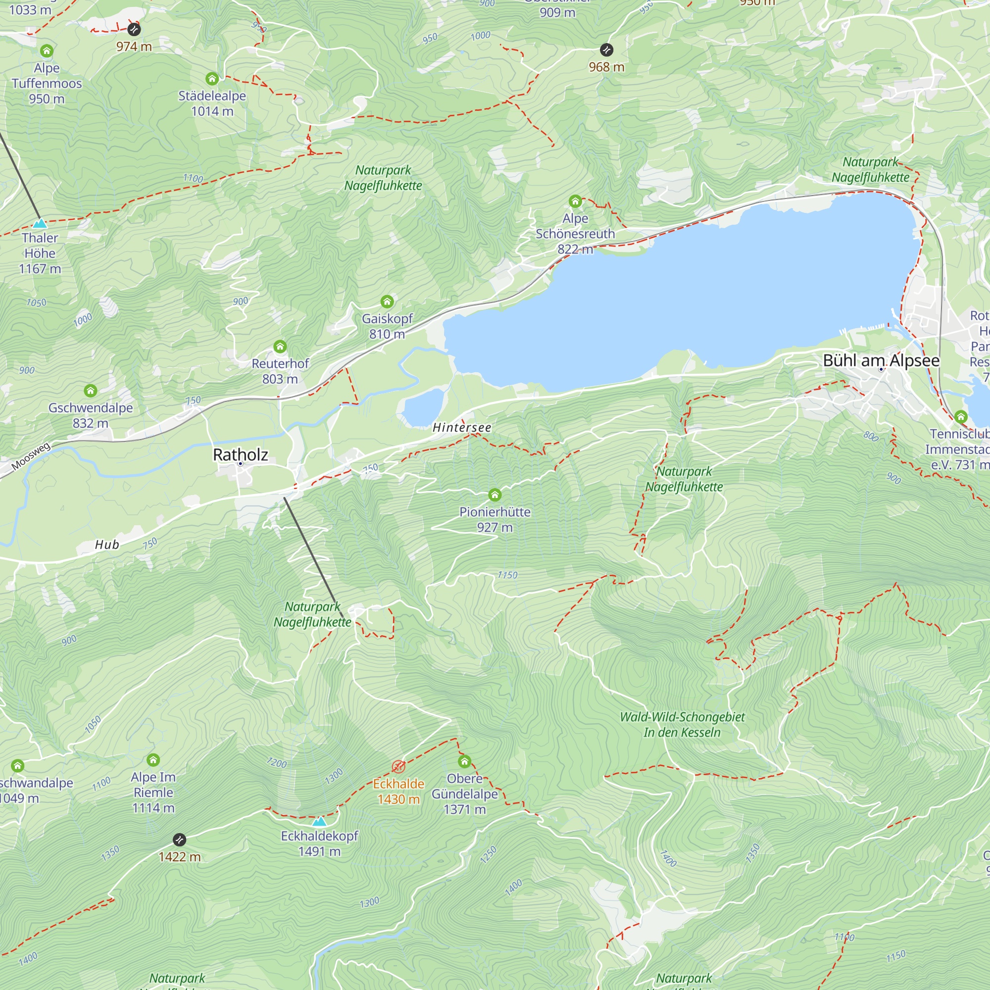 Pionierhütte map