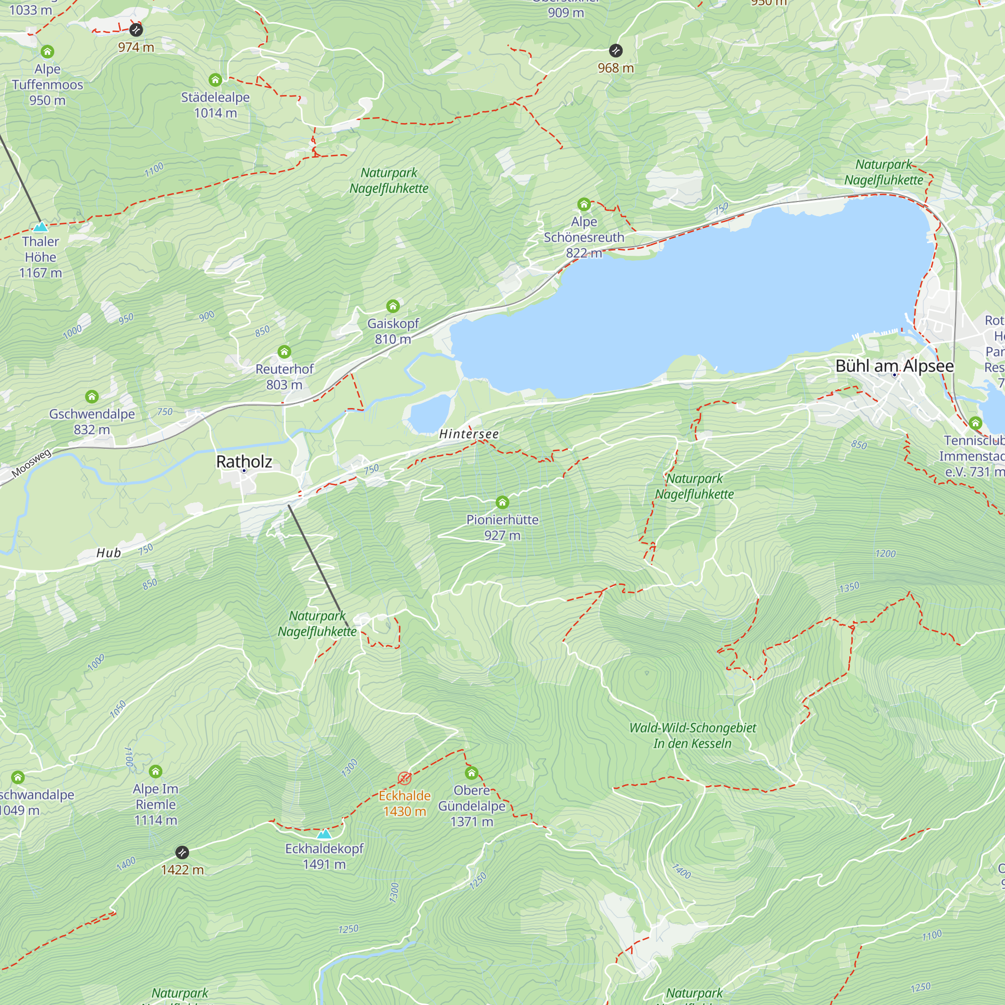 Pionierhütte map