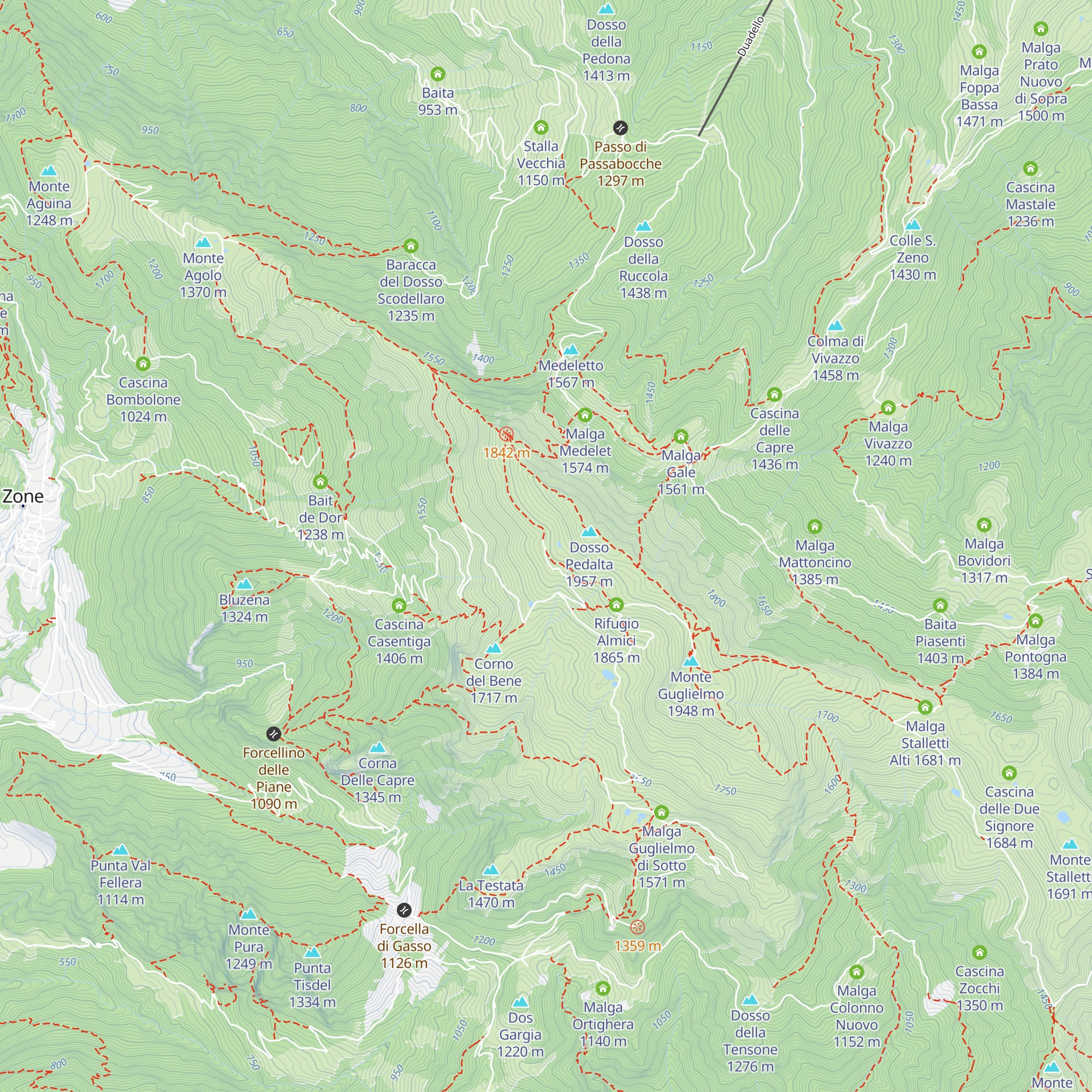 Malga Palmarusso di Sopra map