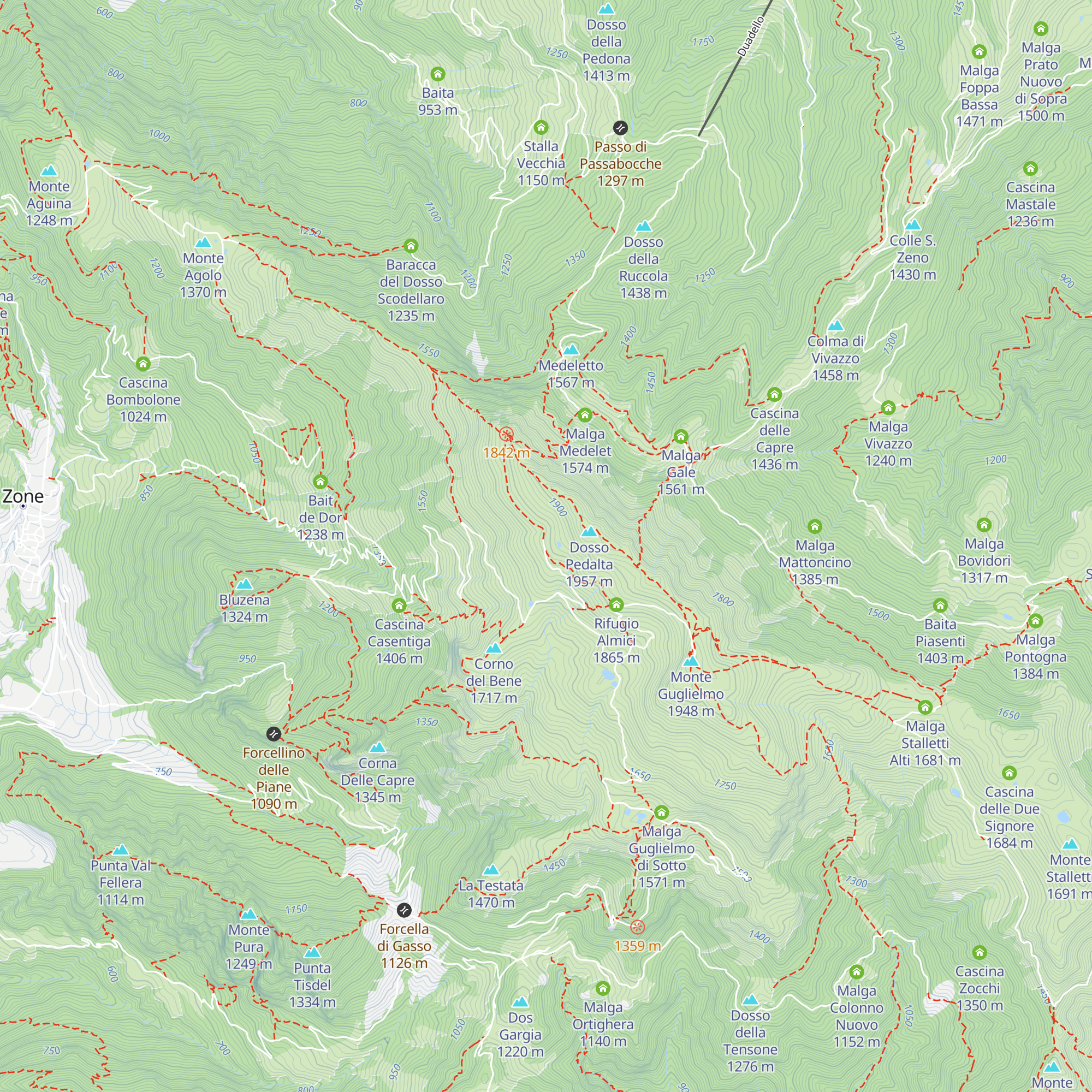 Malga Palmarusso di Sopra map