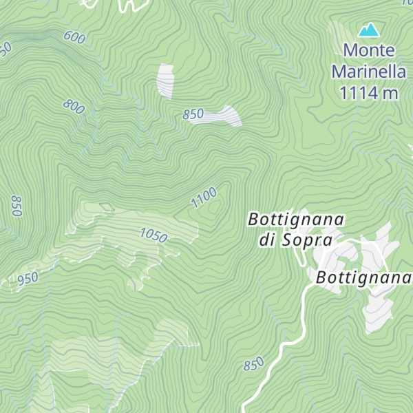 Map of Monte Bottignana