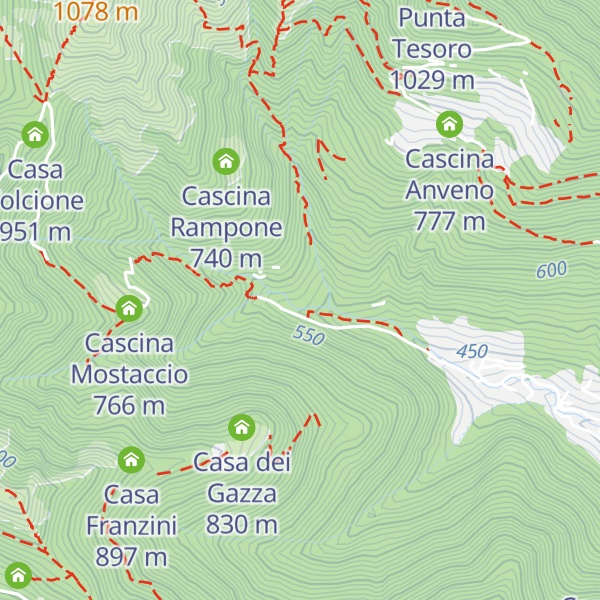 Map of Cascina Busetti