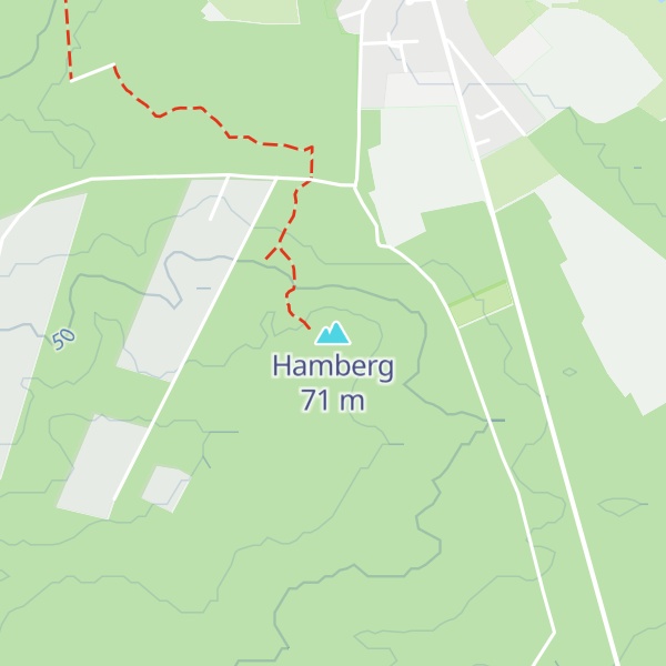 Map of Hamberg