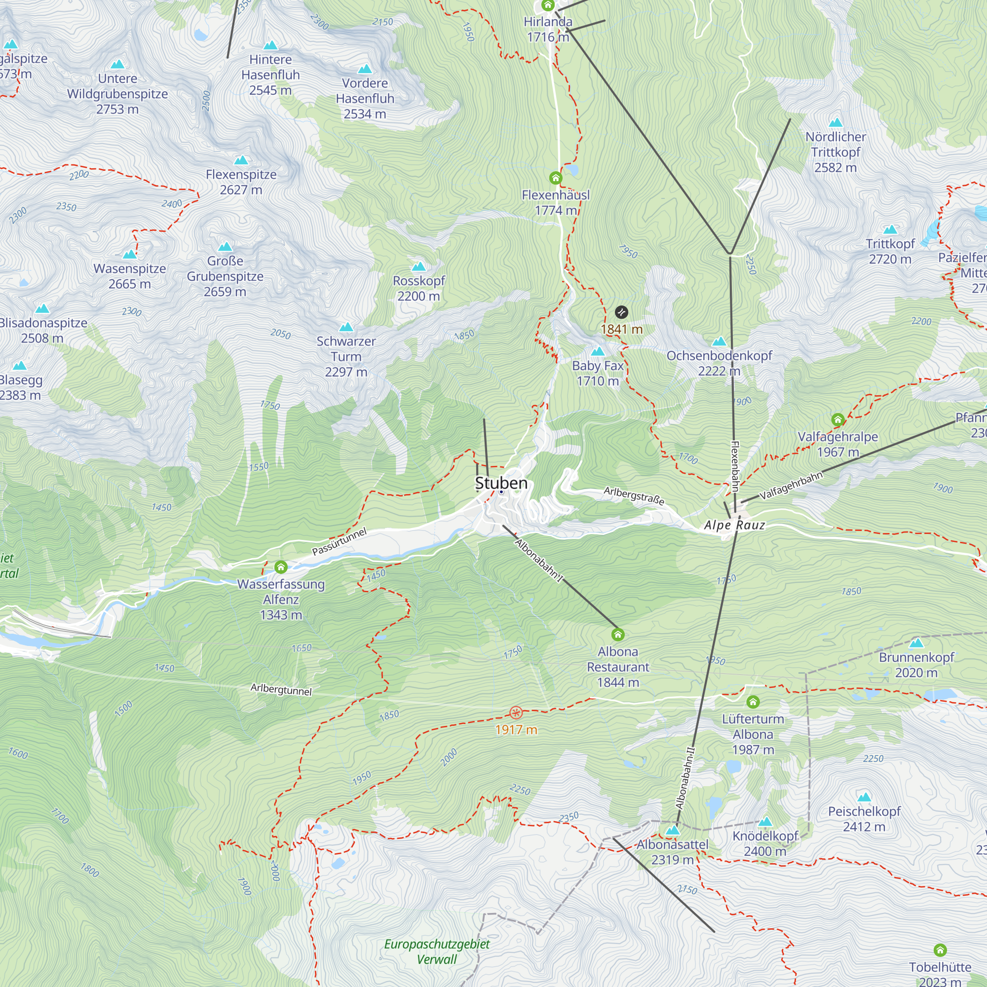 Mondschein map