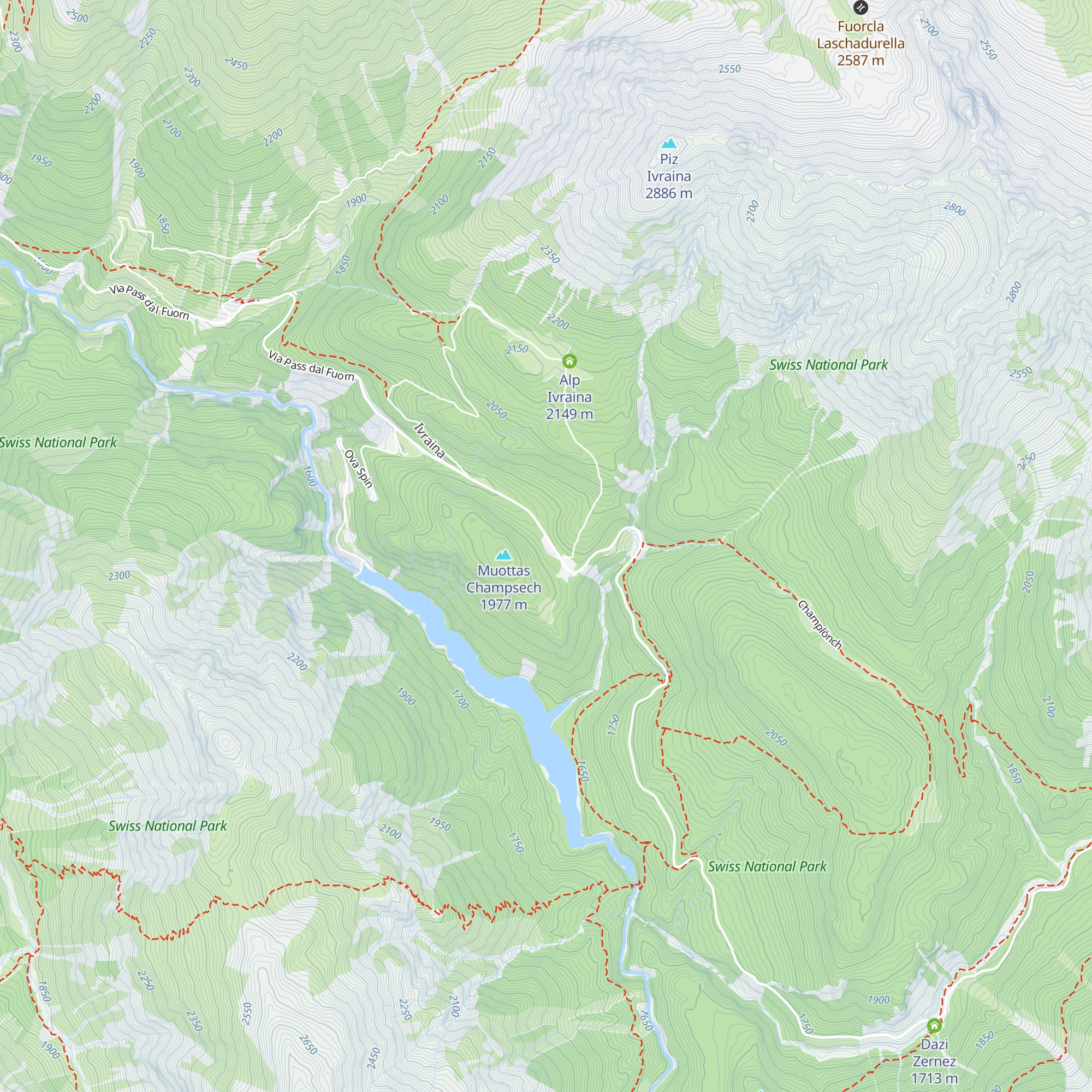 Naturfreundehaus Ova Spin map