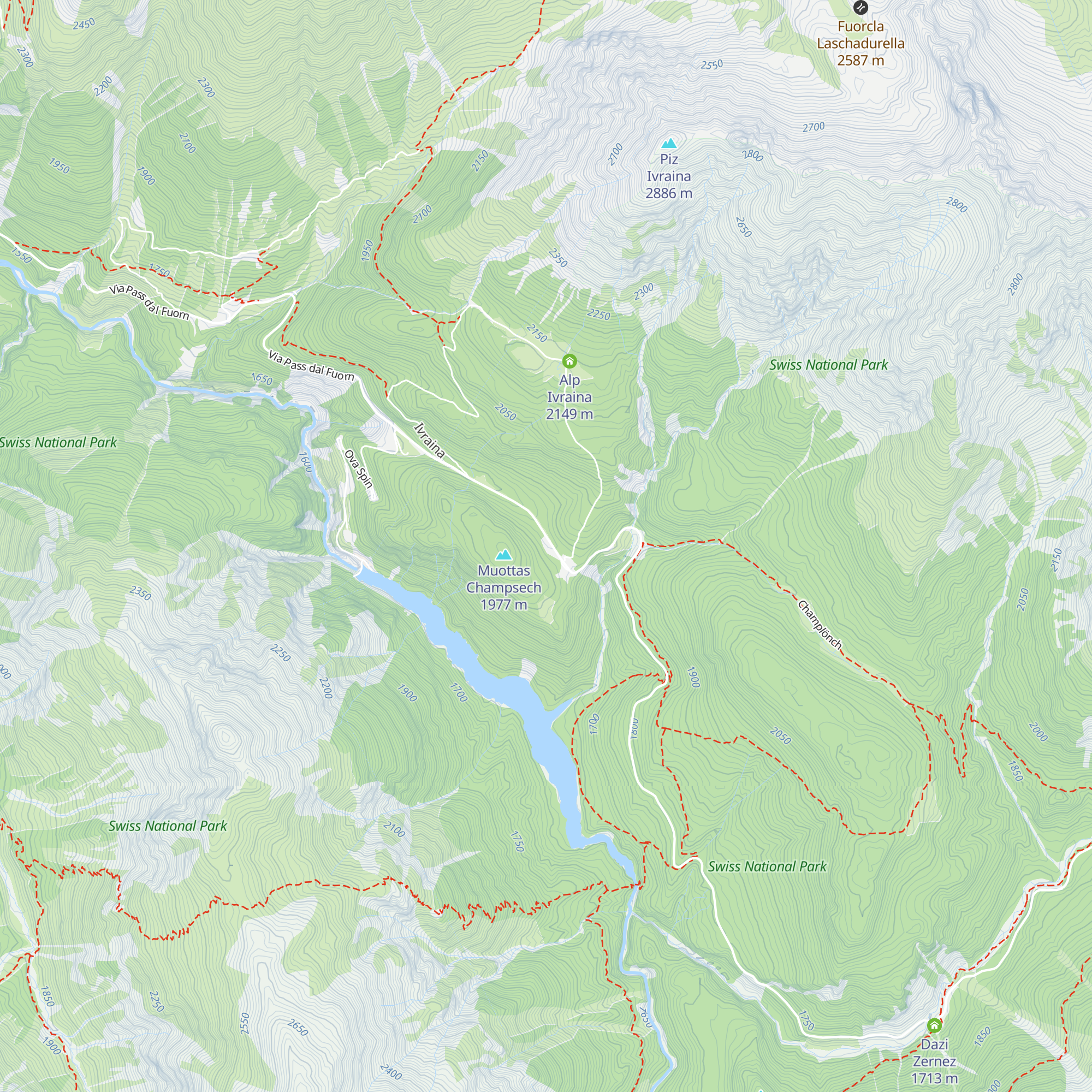 Naturfreundehaus Ova Spin map