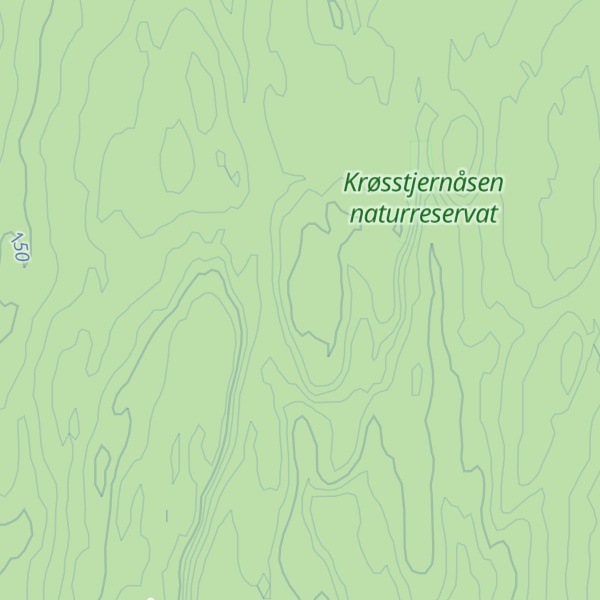 Map of Kjøkkenåsen