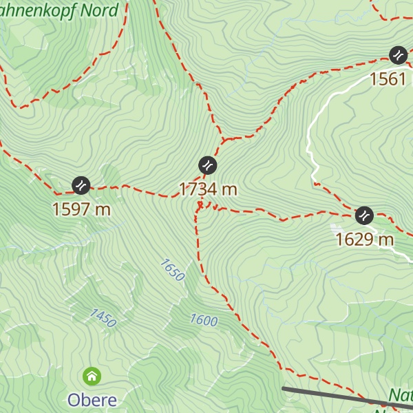Map of Riedberger Horn