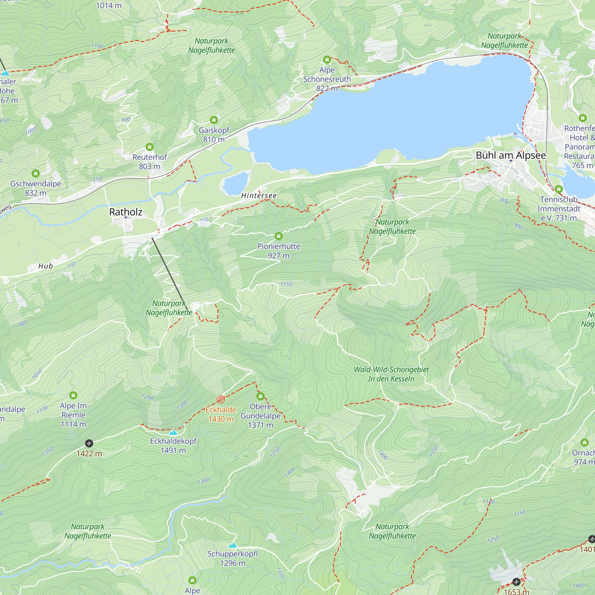 Alpe Starkatsgund map