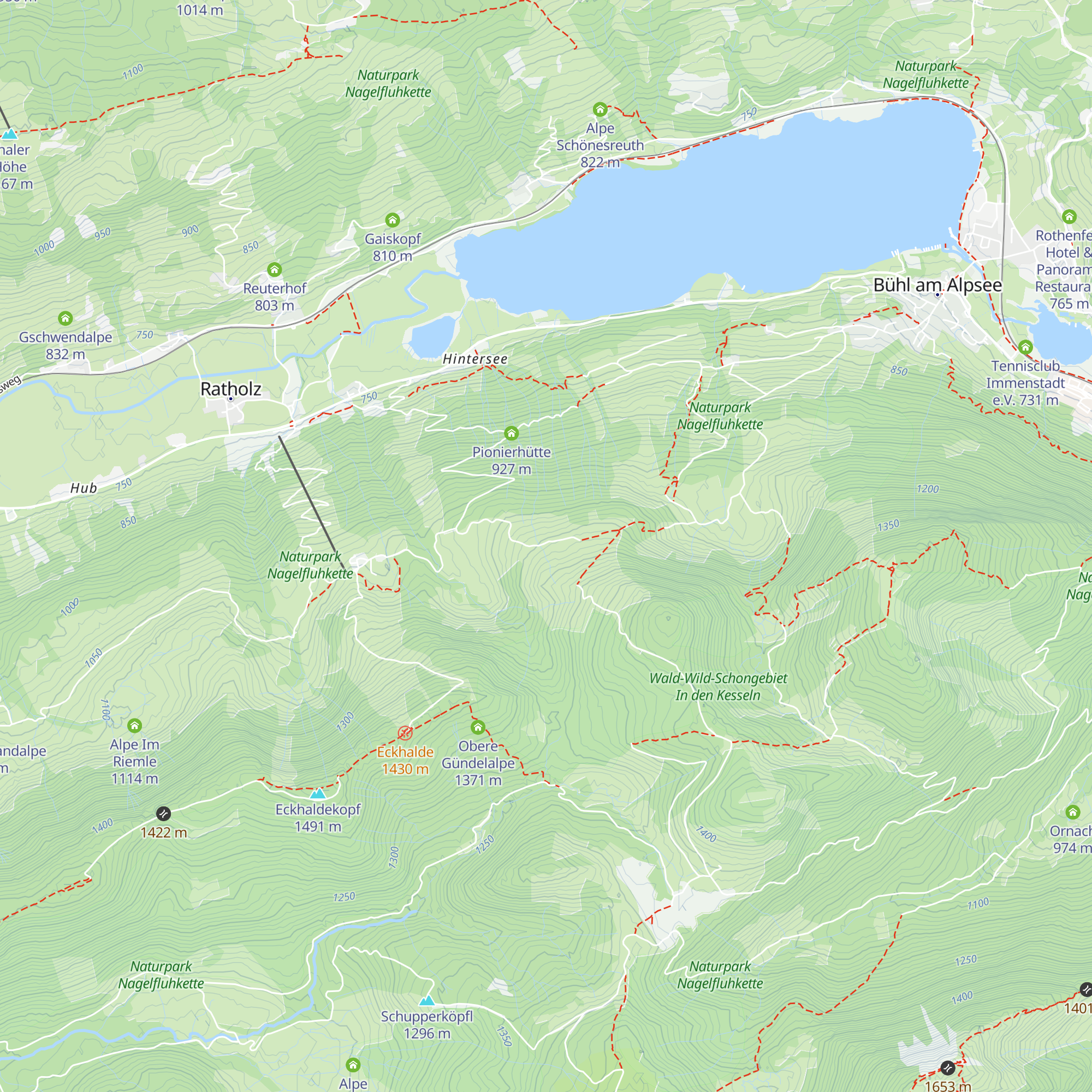 Alpe Starkatsgund map
