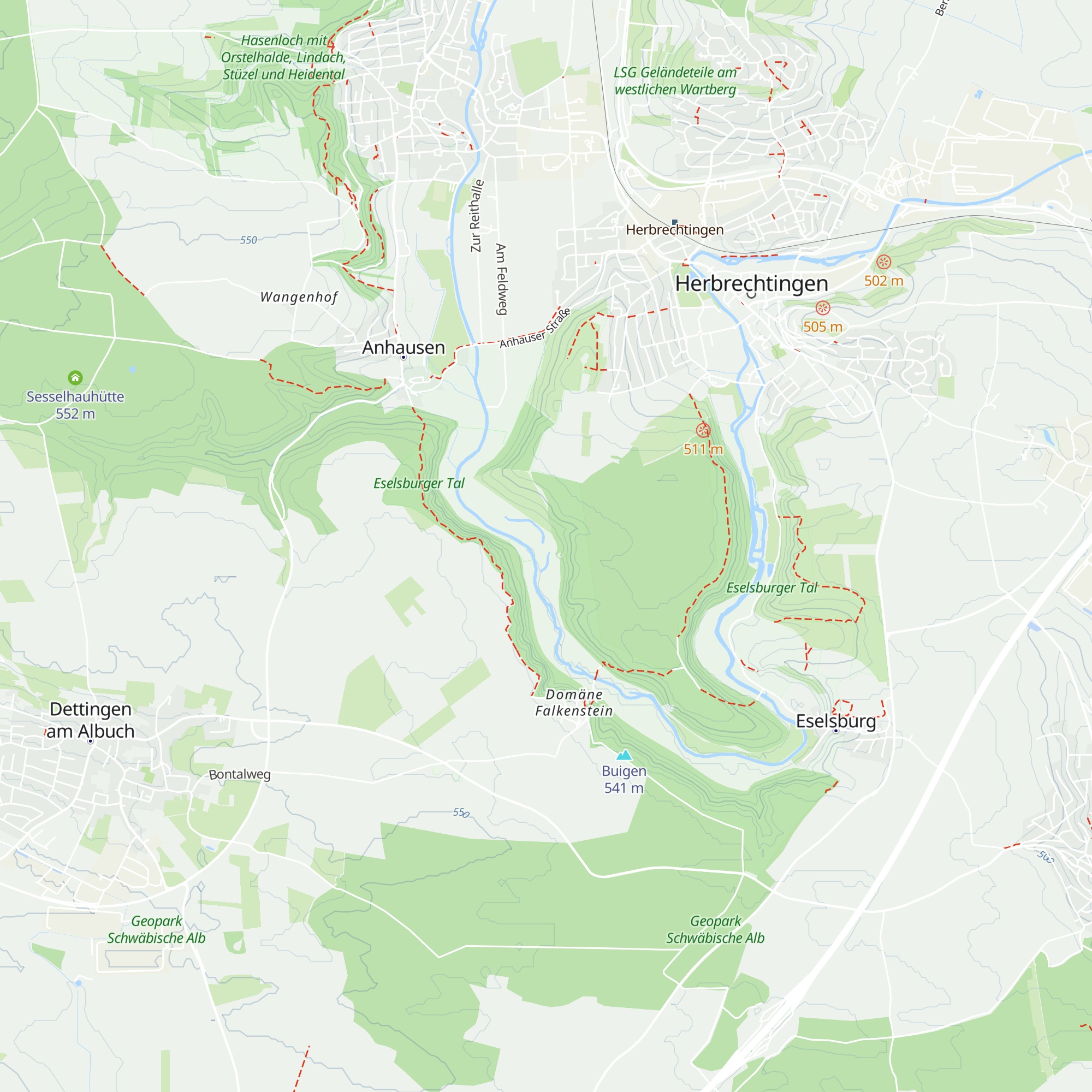 Bindsteinhütte map