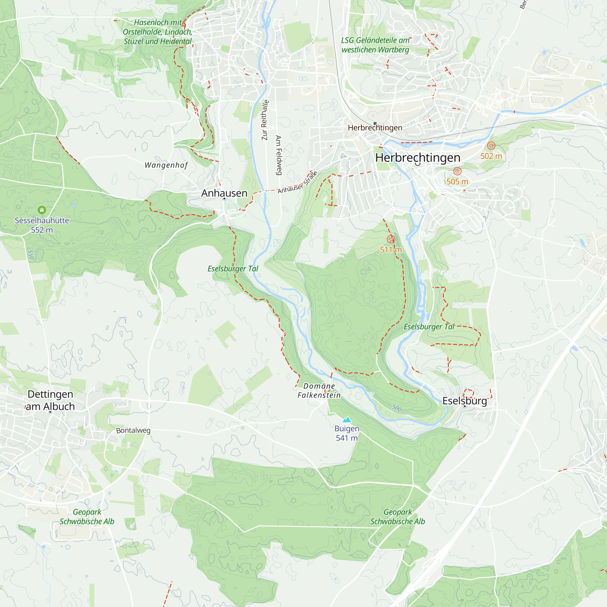 Bindsteinhütte map