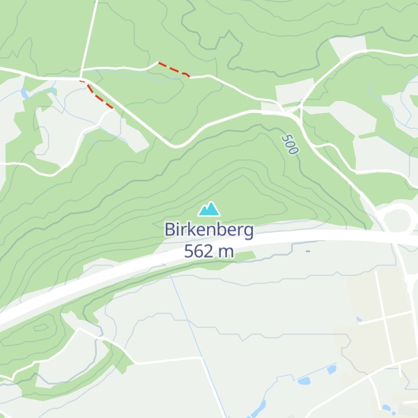 Map of Birkenberg