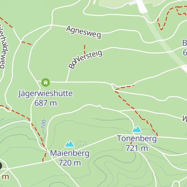 Map of Kieselberg-Hütte