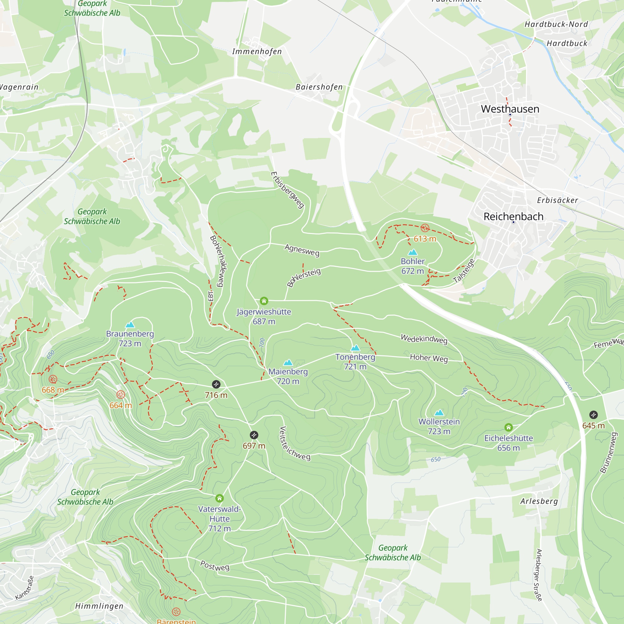 Kieselberg-Hütte map