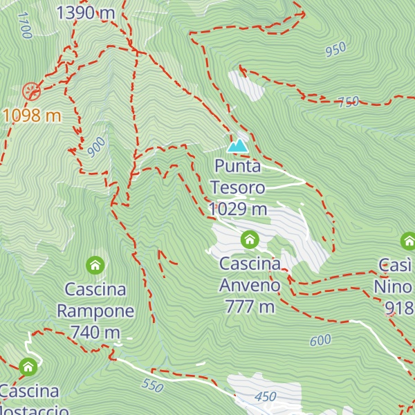 Map of Baita del Caicì
