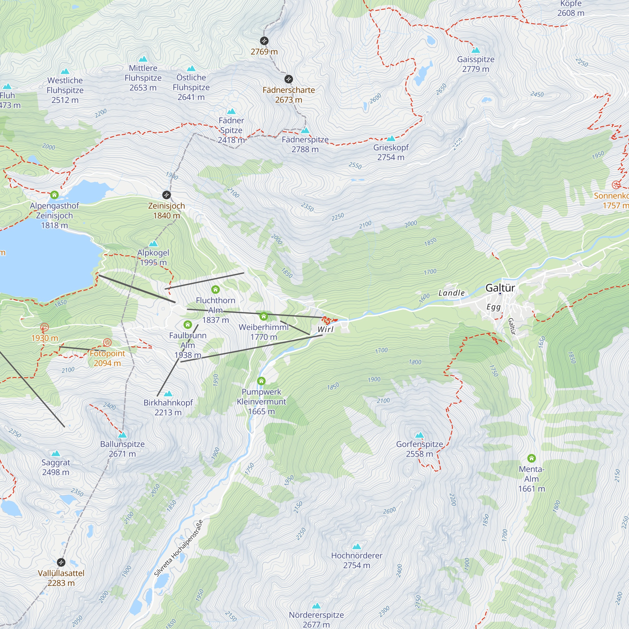 Panorama-Tenne map