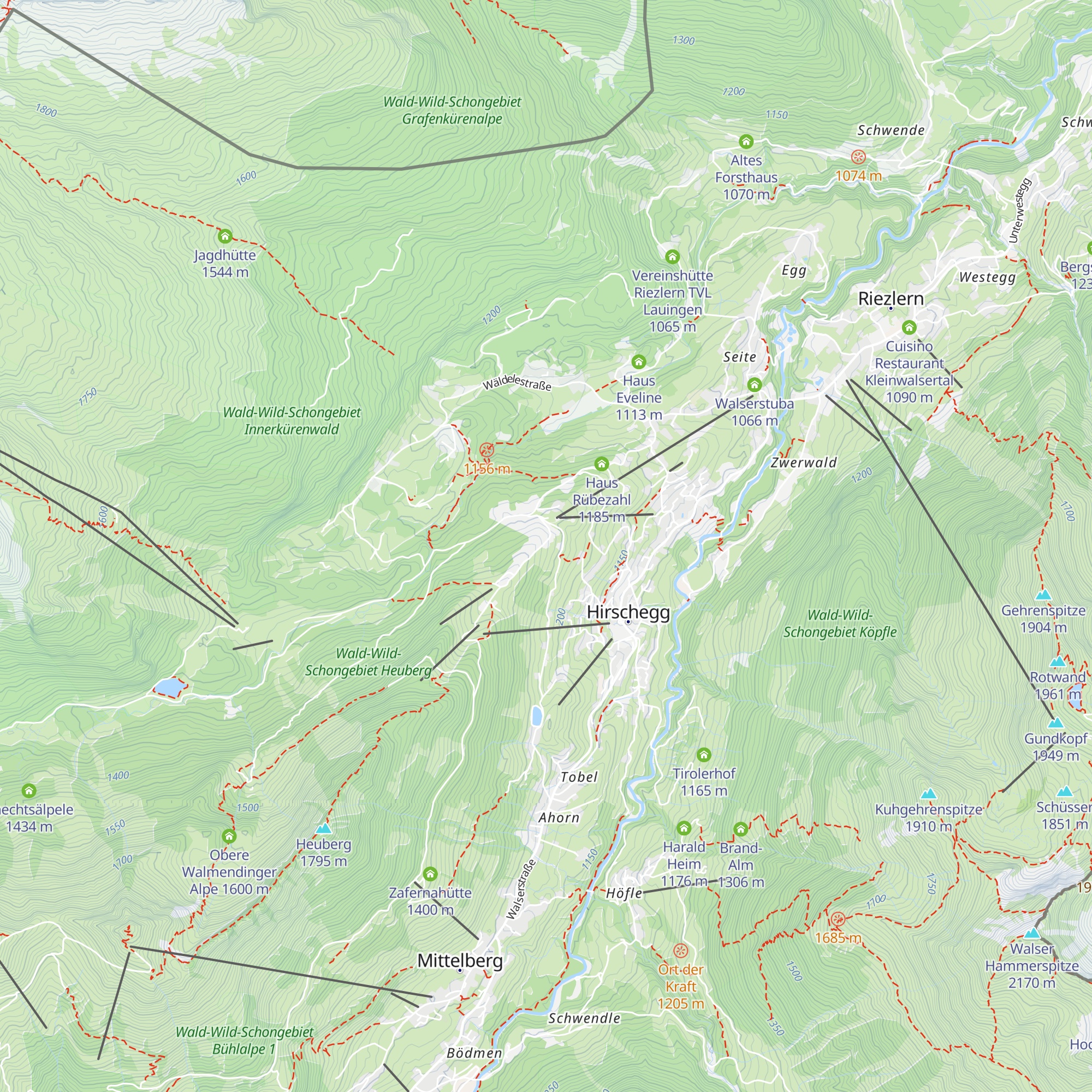 Berghaus Ebert map