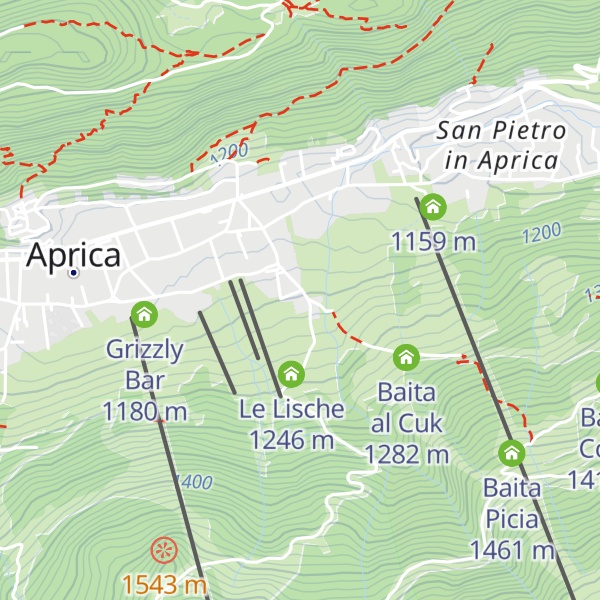 Map of Residence Sporting club