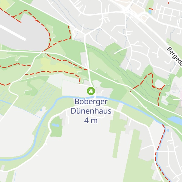 Map of Boberger Dünenhaus