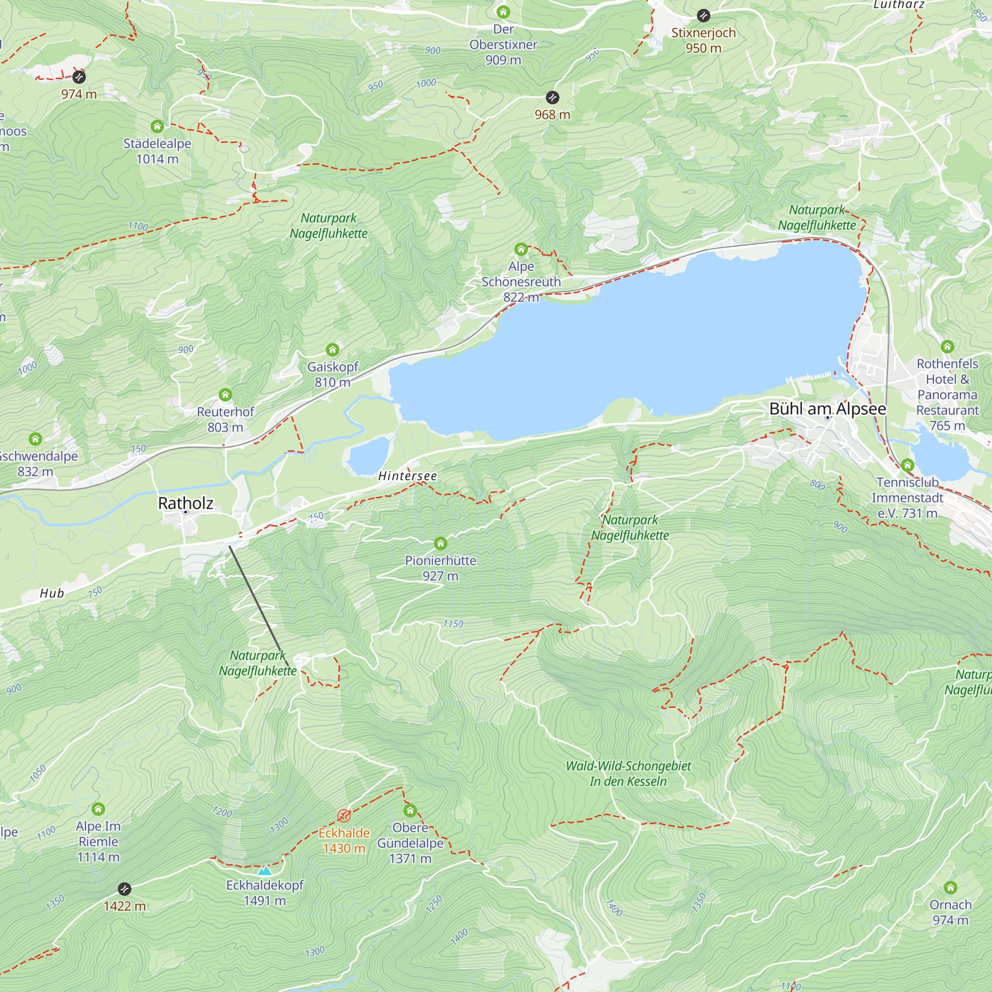 Haus Theurer map