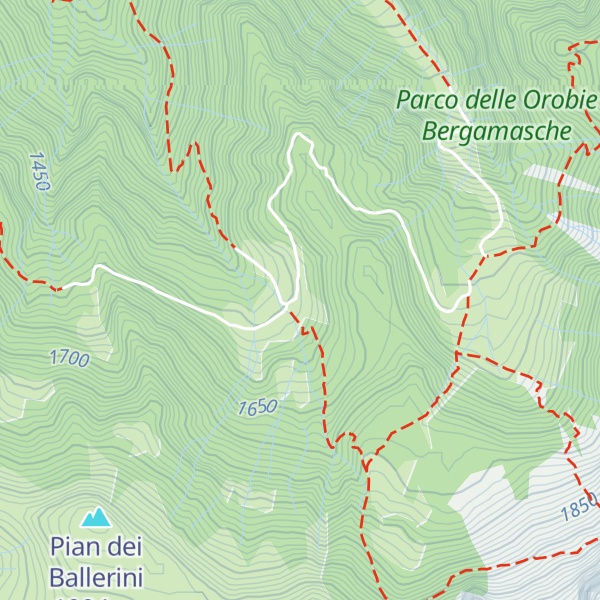 Map of Malga Voia
