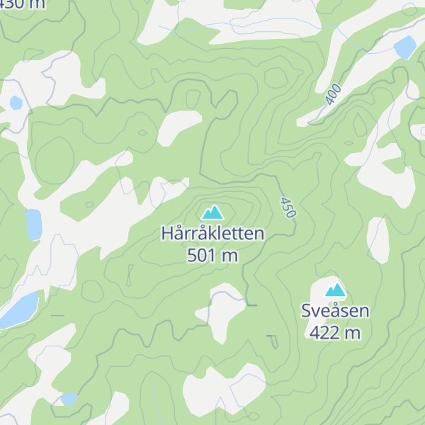 Map of Hårråkletten