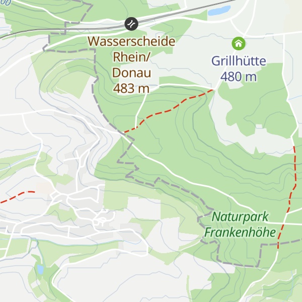 Map of Pechberg
