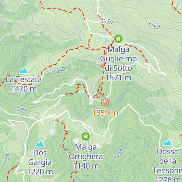 Map of Rifugio Malpensata
