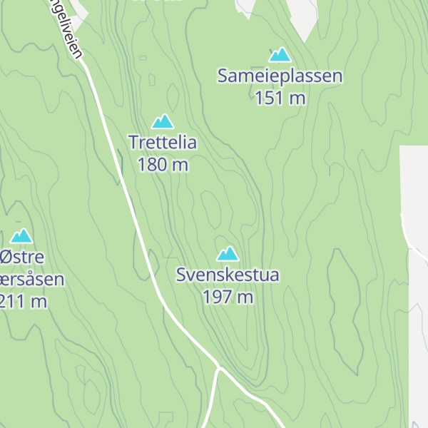 Map of Lianhøgås