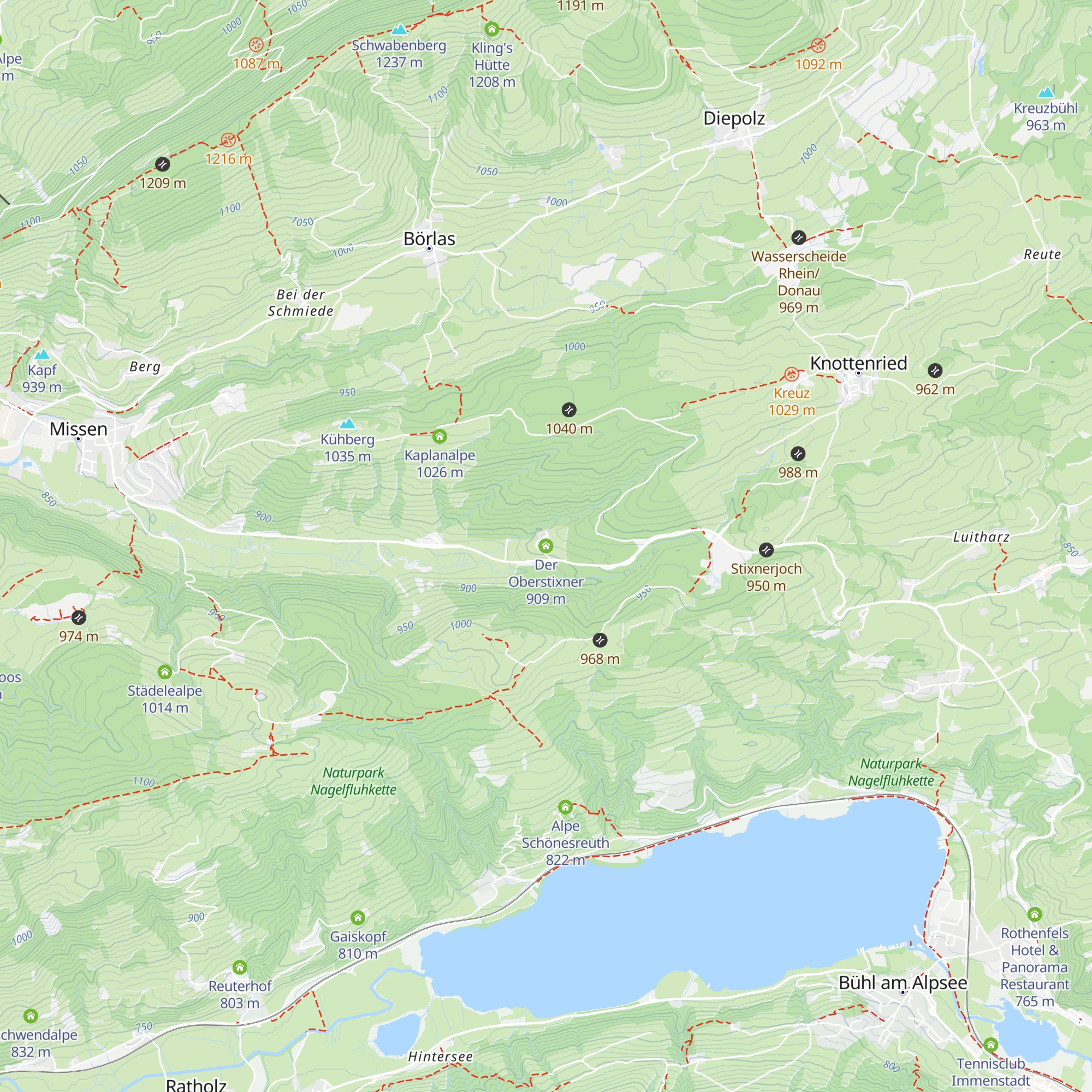Der Oberstixner map