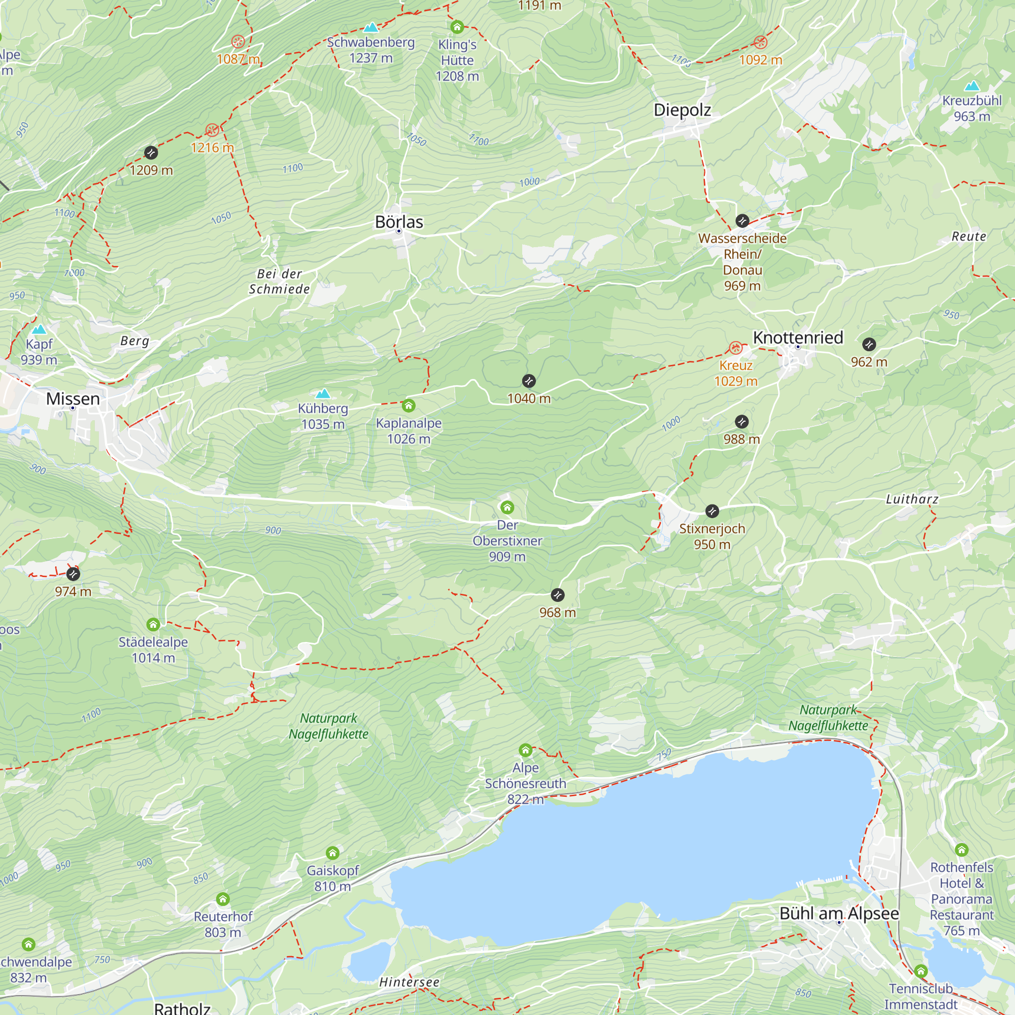 Der Oberstixner map