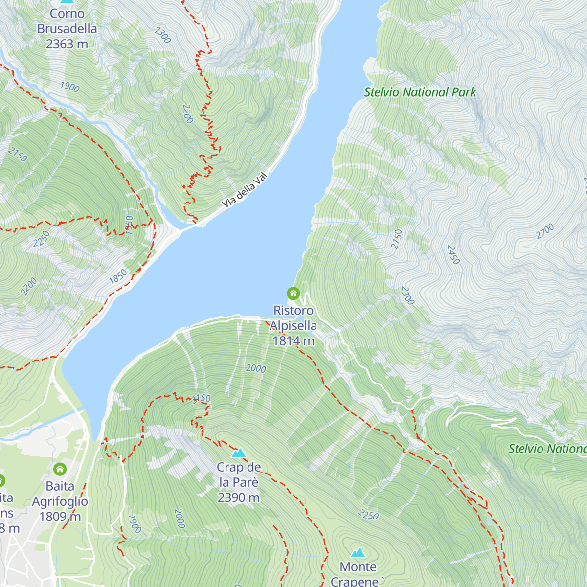 Ristoro Alpisella map