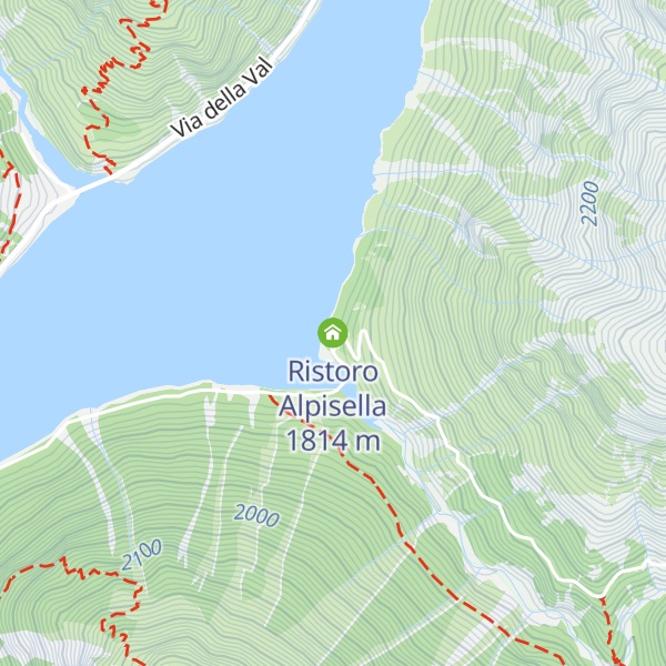 Map of Ristoro Alpisella