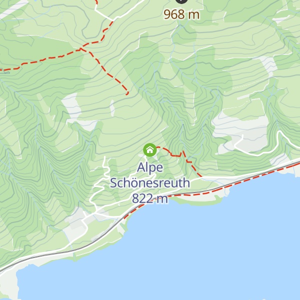 Map of Alpe Schönesreuth