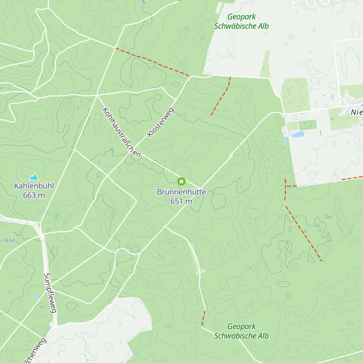 Brunnenhütte map