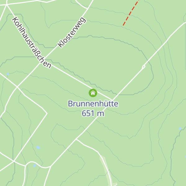 Map of Brunnenhütte