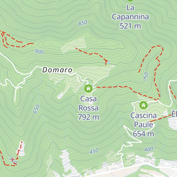 Map of Casa Rossa